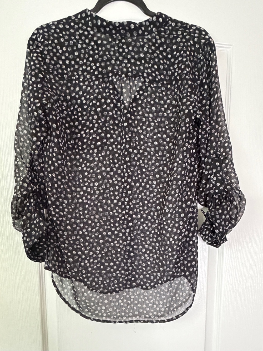 Kut from the Kloth Sheer Blouse Size Small - Picture 4 of 4